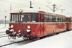 997 603 in Plochingen (Januar 1985). Foto: M. Werning